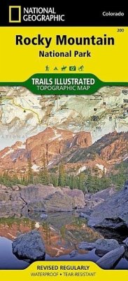 National Geographic Trails Illustrated Map Rocky Mountain National Park - National Geographic Maps