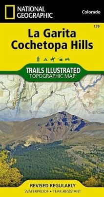 La Garita, Cochetopa Hills Map - National Geographic Maps