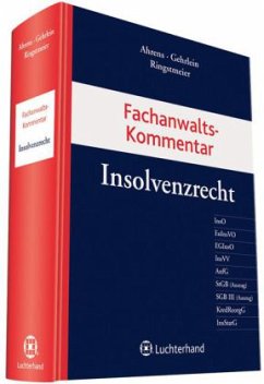 Cover Fachanwaltskommentar Insolvenzrecht (InsR)