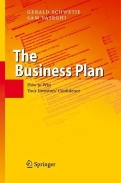 The Business Plan - Schwetje, Gerald;Vaseghi, Sam