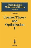 Control Theory and Optimization I