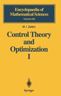 Control Theory and Optimization I - Zelikin, M.I.