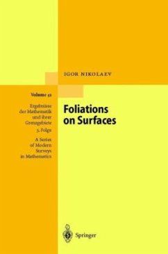 Foliations on Surfaces - Nikolaev, Igor