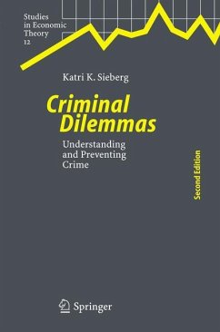 Criminal Dilemmas - Sieberg, Katri K.