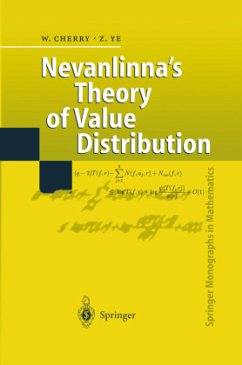 Nevanlinna¿s Theory of Value Distribution - Cherry, William;Ye, Zhuan
