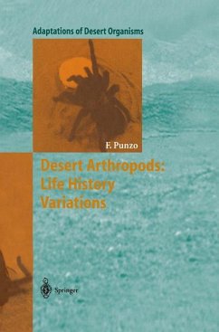 Desert Arthropods: Life History Variations - Punzo, Fred