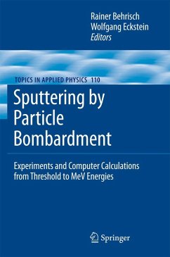 Cover Sputtering by Particle Bombardment