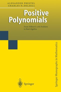 Positive Polynomials - Prestel, Alexander;Delzell, Charles