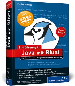 Einführung in Java mit BlueJ, m. DVD-ROM - Siebler, Florian