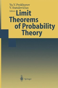 Limit Theorems of Probability Theory