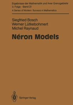 Néron Models - Bosch, Siegfried;Lütkebohmert, Werner;Raynaud, Michel