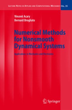 Numerical Methods for Nonsmooth Dynamical Systems - Acary, Vincent;Brogliato, Bernard