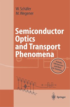 Semiconductor Optics and Transport Phenomena - Schäfer, Wilfried;Wegener, Martin