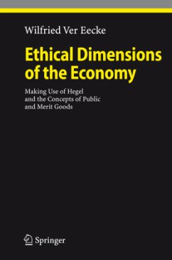 Ethical Dimensions of the Economy - Ver Eecke, Wilfried