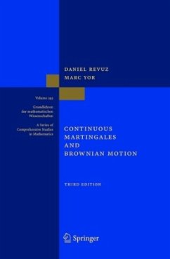 Continuous Martingales and Brownian Motion - Revuz, Daniel;Yor, Marc