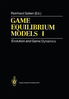 Game Equilibrium Models I