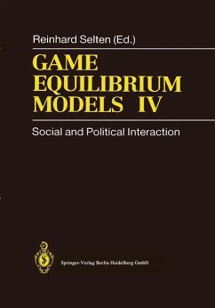 Game Equilibrium Models IV