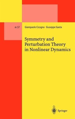 Symmetry and Perturbation Theory in Nonlinear Dynamics - Cicogna, Giampaolo;Gaeta, Guiseppe