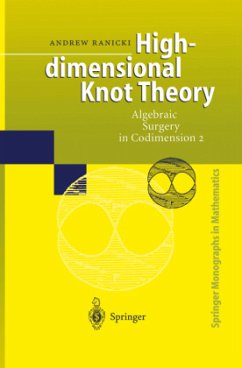 High-dimensional Knot Theory: Algebraic Surgery in Codimension 2