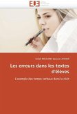 Les Erreurs Dans Les Textes d'Élèves Les Erreurs Dans Les Textes d'Élèves