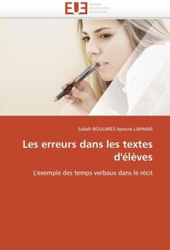 Les erreurs dans les textes d'élèves - Boulares, Sabeh