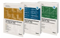 Typische Baukonstruktionen von 1860-1960. Buchpaket/ 3 Bde. - Ahnert, Rudolf;Krause, Karl-Heinz