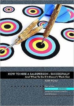 How to Hire a Salesperson - Wymer, Keith