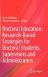 Doctoral Education: Research-Based... - Bild 1