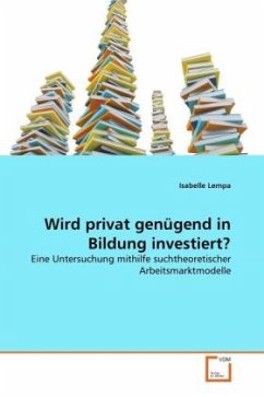 Wird privat genügend in Bildung investiert? - Lempa, Isabelle