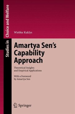 Amartya Sen's Capability Approach - Kuklys, Wiebke