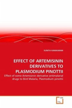 EFFECT OF ARTEMISININ DERIVATIVES TO PLASMODIUM PINOTTII - KANIKARAM, SUNITA