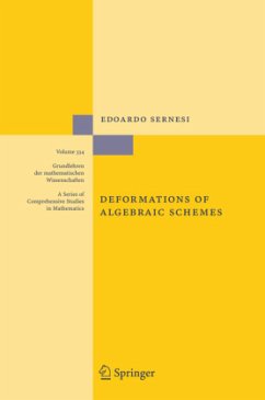 Deformations of Algebraic Schemes - Sernesi, Edoardo