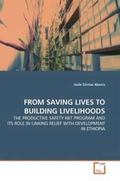 FROM SAVING LIVES TO BUILDING LIVELIHOODS