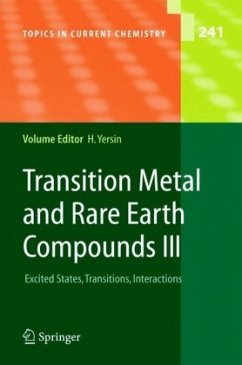 Transition Metal and Rare Earth Compounds III