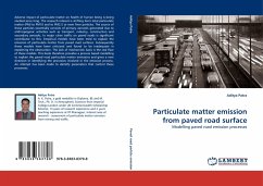 Particulate matter emission from paved road surface
