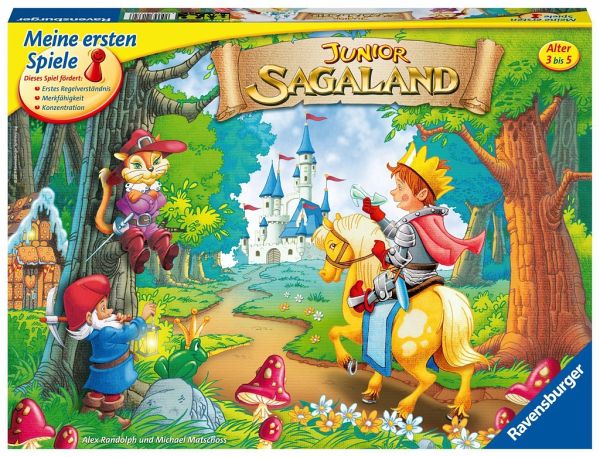Ravensburger 21372 - Junior Sagaland - Kinderspiel, Junior Edition des … -  Bei bücher.de immer portofrei
