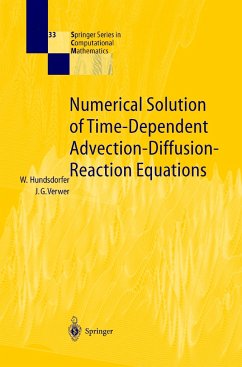 Numerical Solution of Time-Dependent Advection-Diffusion-Reaction Equations - Hundsdorfer, Willem;Verwer, Jan G.