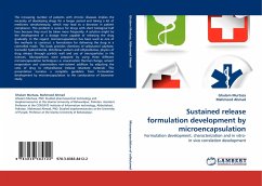 Sustained release formulation development by microencapsulation