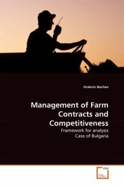 Management of Farm Contracts and Competitiveness - Bachev, Hrabrin