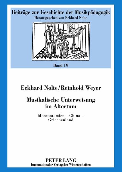 Musikalische Unterweisung im Altertum