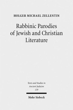 Rabbinic Parodies of Jewish and Christian Literature - Zellentin, Holger Michael