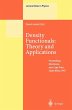 Density Functionals: Theory and... - Bild 1