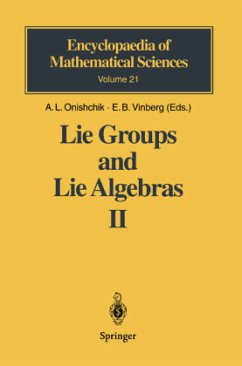 Lie Groups and Lie Algebras II