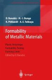 Formability of Metallic Materials