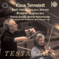 Violinkonz.Bwv 1042/Sinf.8 - Tennstedt/Brandis/Berliner Philharmonike