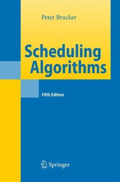 Scheduling Algorithms - Brucker, Peter