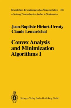 Convex Analysis and Minimization Algorithms I - Hiriart-Urruty, Jean-Baptiste;Lemarechal, Claude