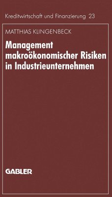 Management makroökonomischer Risiken in Industrieunternehmen - Klingenbeck, Matthias