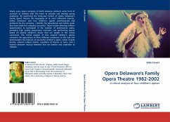 Cover Opera Delaware''s Family Opera Theatre 1982-2002