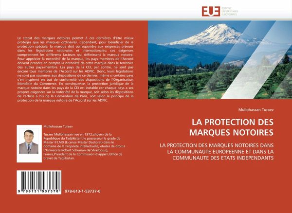LA PROTECTION DES MARQUES NOTOIRES LA PROTECTION DES MARQUES NOTOIRES